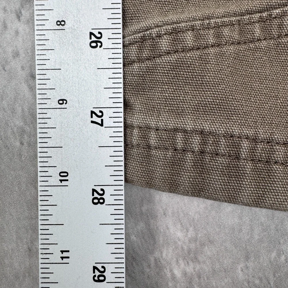 Brunt The Martin Pants Mens 28x30 Brown Double Knee Work Outdoor Utility Faded